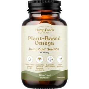 Plant-Based Omega with Hemp Gold Seed Oil 60 Caps